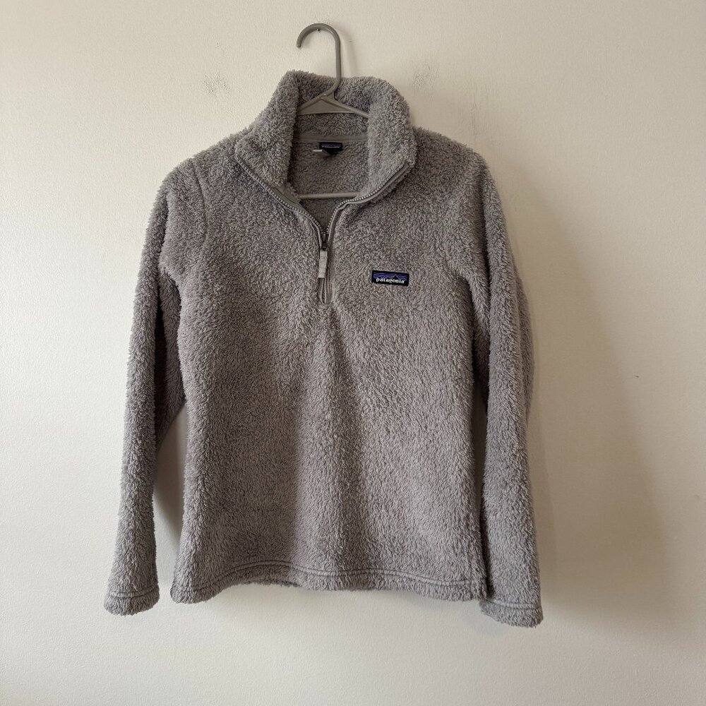Patagonia Los Gatos 1/4 Zip Fleece Pullover grey
